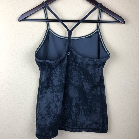 Lululemon Womens Tback Racer Tank Top, Gray - Picture 5 of 8